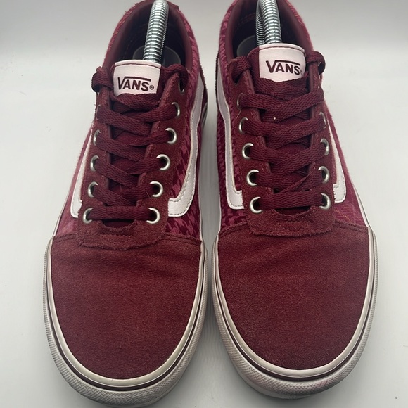Vans Sz 8.5 leather & Fabric plaid - Picture 2 of 7